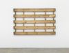 Merlin Carpenter. Funny Title, 2017. Wooden pallet. 210 x 126 x 10 cm