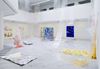 Astrid Svangren. Installation view. amongst all sorts of colours, venus hair and a day of thirst, a sleeping jellyfish, it is the memory place, 2016. Tranen, Copenhagen