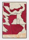 Tom Humphreys. Postcard, 2016. Acrylic, charcoal, pastel on canvas. 190.70 x 126 cm