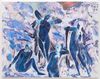 Megan Francis Sullivan. Quatre Baigneuses, 1890, New Carlsberg Glyptothek, Copenhagen (Inverted), 2016. Oil on canvas. 73 x 92 cm. Subsets, 2019. Christian Andersen, Copenhagen
