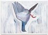 Tom Humphreys. White pigeon, 2019. Oil on linen. 130 x 180 cm. Christian Andersen, Copenhagen