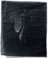 Rolf Nowotny, Emerging Earl Grey, 2013. Crayon on silk paper. 28 x 24 cm. How can I sleep, 2013. Christian Andersen, Copenhagen