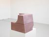 Fountain, 2023. Red sandstone. 44.50 x 45 x 45 cm. Christian Andersen, Copenhagen