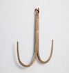 Sidsel Meineche Hansen. Hook 17, 2023. Bronze, investment cast. 74 x 60 x 2 cm. Christian Andersen