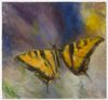 Butterfly Painting, 2024. Oil on canvas. 20 x 26" (51 x 56 cm). Christian Andersen. June Art Fair