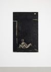 Anton Munar. Te lo dije con la luna / I told you with the moon, 2022. Pigment on linen. 129 x 80 cm. Christian Andersen