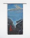 Anton Munar. Aquí te espero / I’ll wait for you here, 2023-24. Oil and pigment on wood with cardboard rooftop frame. 40 x 30 x 3 cm. Christian Andersen