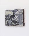 Anton Munar. Mientras llueve de tus manos / While it rains from your hands 2020-25. Oil on canvas with textile frame. 38 x 27,5 cm. Christian Andersen