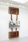 Anton Munar. Landskronagade, 2024. Oil an linen on wood. 305 x 115 x 17 cm. Christian Andersen
