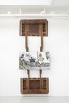 Anton Munar. Landskronagade, 2024. Oil an linen on wood. 305 x 115 x 17 cm. Christian Andersen