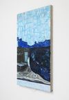 Anton Munar. Entre horas, 2022-23. Oil and pigment on linen. 129 x 80 cm. Christian Andersen