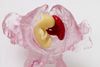 The Lily, 2025 (detail). Lost wax cast of dissected sexual and reproductive organs, including clitoris, hand made foetus and Murano glass. 18 x 12,3 x 7,4 cm. Christian Andersen
