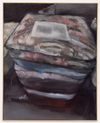 fatigue dissolve, 2026. Oil on canvas in artist’s frame. 77,1 x 62,4 cm (30 3/8 x 24 5/8 inches) framed. Christian Andersen