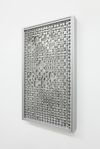 Hans-Christian Lotz. Untitled, 2018. Aluminum, silicone and acrylic glass. 68 x 39,2 x 6 cm. Condo London, 2019. Union Pacific, London. Christian Andersen, Copenhagen 
