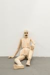 Sidsel Meineche Hansen. Untitled (Sex Robot), 2018-2019. Ball-jointed wooden doll. 176 x 25 x 40 cm. Real Doll Theatre, 2018. KW Institute for Contemporary Art, Berlin