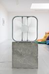 Untitled, 2026. Fan, cement. 105,5 x 51,5 x 9 cm. Bill Hayden. Christian Andersen 